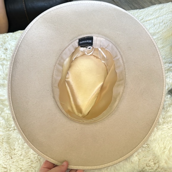 OLIVE & PIQUE WOOL FELT TRIBAL BAND HAT - Picture 5 of 12